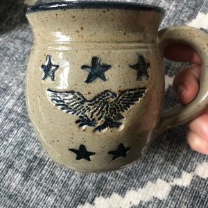 Smithsonian American Eagle and Stars Mug